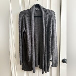 Daisy Fuentes Gray Knit Cardigan